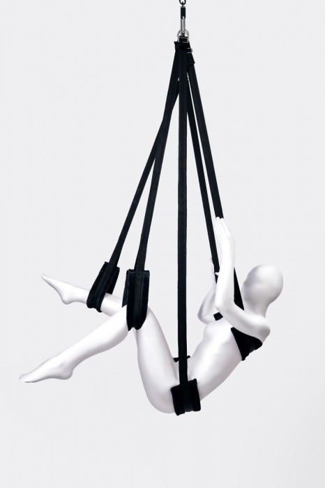 Черные секс-качели Anonymo №0503 - ToyFa - купить с доставкой в Копейске