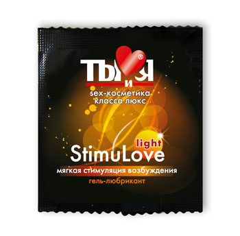 Разогревающий гель-лубрикант Stimulove Light в одноразовой упаковке - 4 гр. - Биоритм - купить с доставкой в Копейске