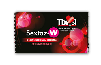 Возбуждающий крем для женщин Sextaz-W в одноразовой упаковке - 1,5 гр. - Биоритм - купить с доставкой в Копейске