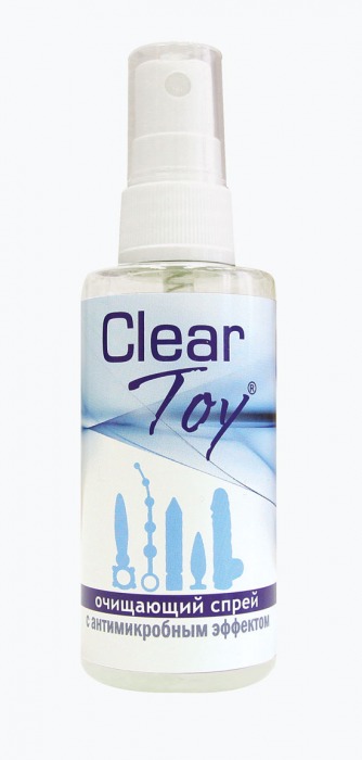 Очищающий спрей Clear Toy с антимикробным эффектом - 100 мл. - Биоритм - купить с доставкой в Копейске