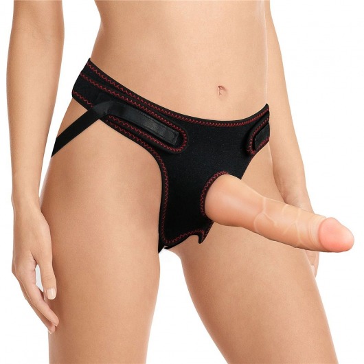 Женский страпон Easy Strapon Set 7.5 - 19 см. - Lovetoy - купить с доставкой в Копейске