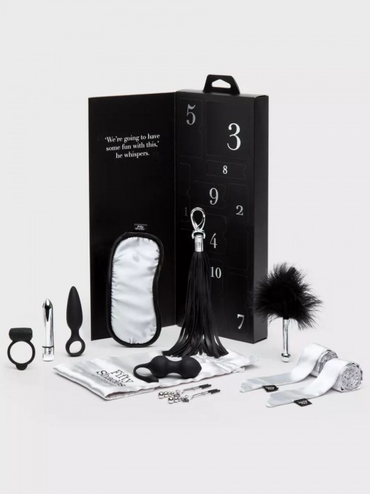 Эротический набор Pleasure Overload 10 Days of Play Gift Set - Fifty Shades of Grey - купить с доставкой в Копейске