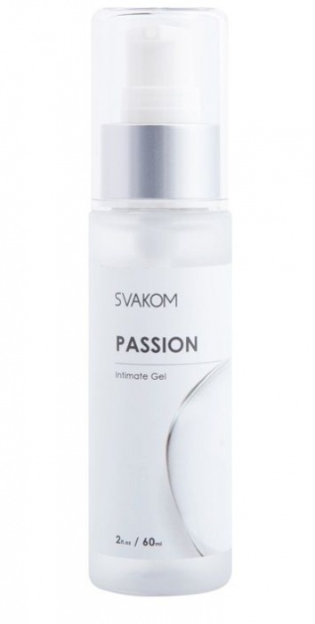 Смазка на водной основе Passion Intimate Gel - 60 мл. - Svakom - купить с доставкой в Копейске