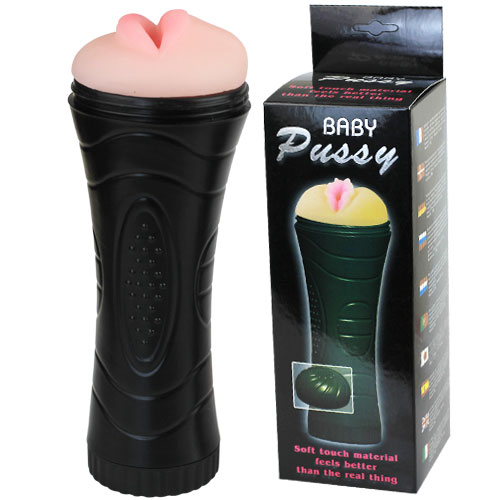 Мастурбатор-ротик  Baby Pussy в колбе без вибрации - Baile - в Копейске купить с доставкой