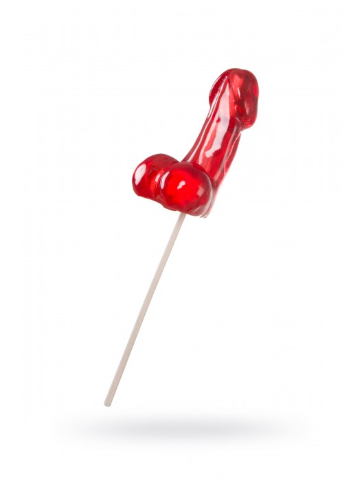 Красный леденец в форме фаллоса со вкусом виски - Sosuчki - купить с доставкой в Копейске