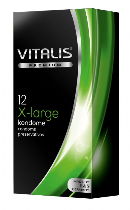 Презервативы увеличенного размера VITALIS PREMIUM x-large - 12 шт. - Vitalis - купить с доставкой в Копейске