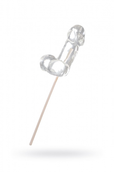 Прозрачный леденец в форме фаллоса со вкусом пина колады - Sosuчki - купить с доставкой в Копейске