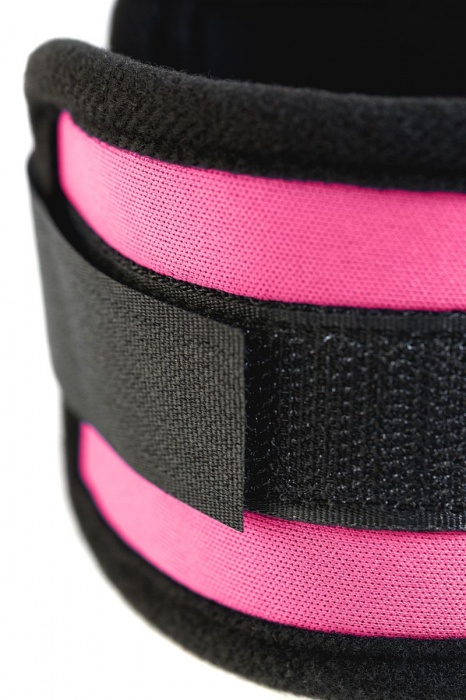 Оковы на ноги из неопрена розового цвета - ToyFa - купить с доставкой в Копейске