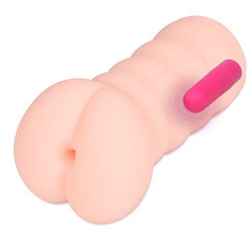 Телесный вибромастурбатор-анус Tong-ggo Auto - KOKOS - в Копейске купить с доставкой