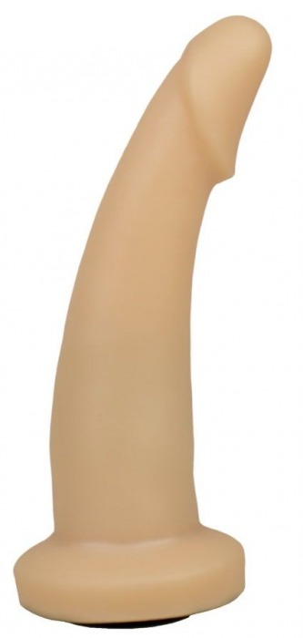 Телесная гладкая насадка Harness - 14,7 см. - LOVETOY (А-Полимер) - купить с доставкой в Копейске