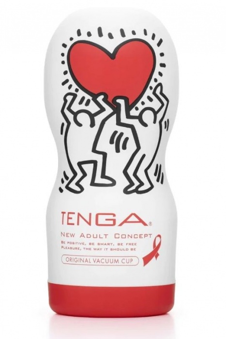Мастурбатор Keith Haring Cup Deep Throat - Tenga - в Копейске купить с доставкой