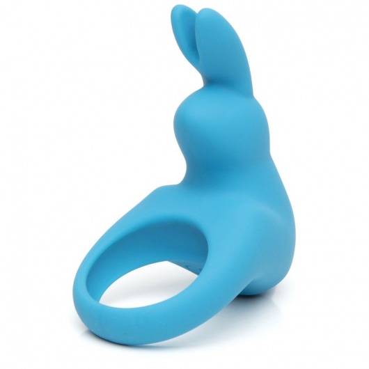 Голубое эрекционное виброкольцо Happy Rabbit Rechargeable Rabbit Cock Ring - Happy Rabbit - в Копейске купить с доставкой