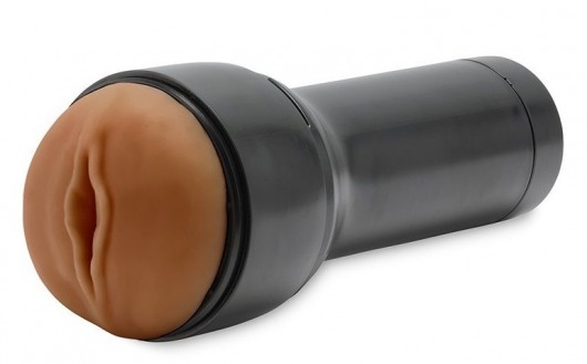 Коричневый мастурбатор-вагина Feel Stroker - Kiiroo - в Копейске купить с доставкой