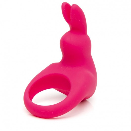 Розовое эрекционное виброкольцо Happy Rabbit Rechargeable Rabbit Cock Ring - Happy Rabbit - в Копейске купить с доставкой