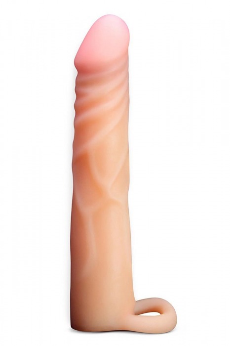 Телесная насадка на пенис Cock Xtender - 17,7 см. - Blush Novelties - в Копейске купить с доставкой