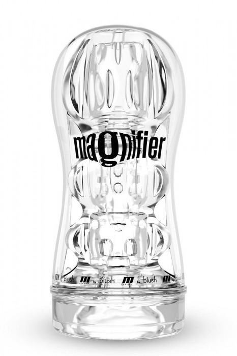Прозрачный мастурбатор Soft and Wet Magnifier - Blush Novelties - в Копейске купить с доставкой