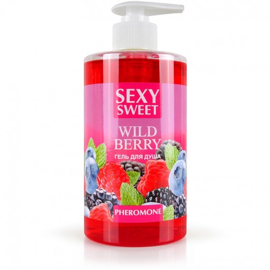 Гель для душа Sexy Sweet Wild Berry с ароматом лесных ягод и феромонами - 430 мл. -  - Магазин феромонов в Копейске