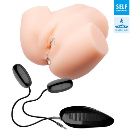 Телесный мастурбатор с 2 тоннелями Dual Vagina and Ass Veronica - Baile - в Копейске купить с доставкой