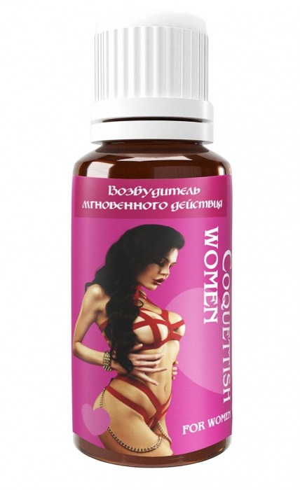 Возбудитель мгновенного действия Coquettish Women - 30 мл. - Миагра - купить с доставкой в Копейске