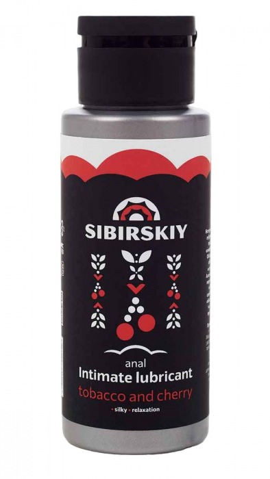 Анальный лубрикант на водной основе SIBIRSKIY с ароматом вишни и табака - 100 мл. - Sibirskiy - купить с доставкой в Копейске