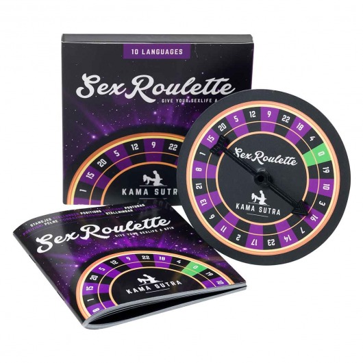 Настольная игра-рулетка Sex Roulette Kamasutra - Tease&Please - купить с доставкой в Копейске