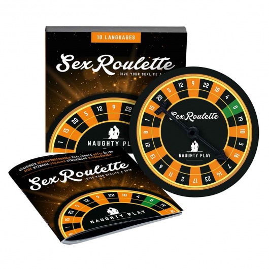 Настольная игра-рулетка Sex Roulette Naughty Play - Tease&Please - купить с доставкой в Копейске