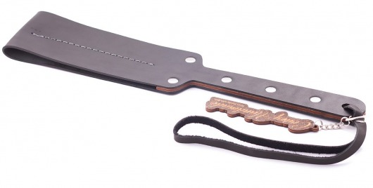 Гладкий мягкий удлиненный пэддл с заклепками - 32 см. - Crazy Handmade - купить с доставкой в Копейске