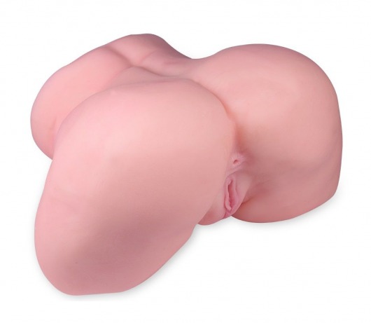 Реалистичный мастурбатор-полуторс с 2 рабочими отверстиями - S-HANDE - в Копейске купить с доставкой