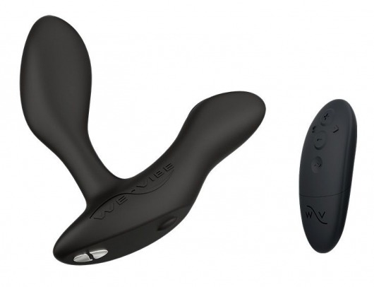Черный анальный вибратор We-Vibe Vector+ - We-vibe - в Копейске купить с доставкой