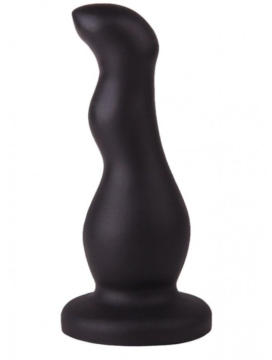Чёрный анальный стимулятор для массажа простаты - 13,5 см. - LOVETOY (А-Полимер) - в Копейске купить с доставкой