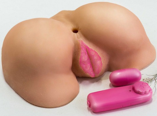 Вибровагина с двумя отверстиями и с выносным пультом - LOVETOY (А-Полимер) - в Копейске купить с доставкой