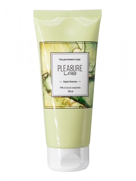 Лубрицирующий гель для интимного ухода Organic Rosemary с ароматом розмарина - 100 мл. - Pleasure Lab - купить с доставкой в Копейске