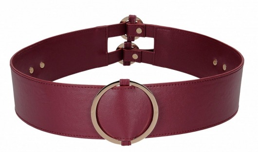 Бордовый ремень Halo Waist Belt - размер L-XL - Shots Media BV - купить с доставкой в Копейске