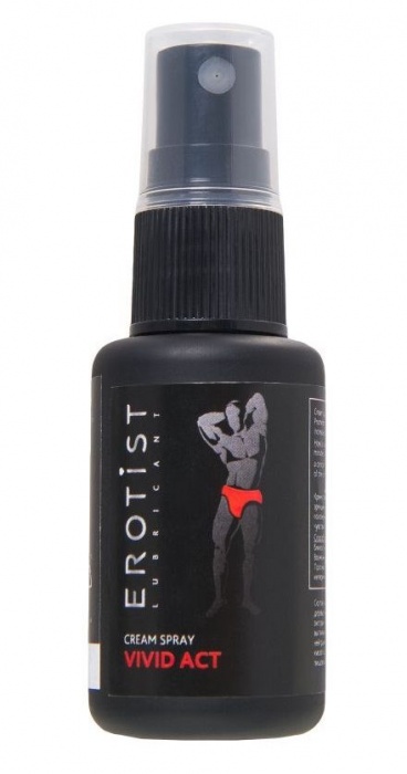 Возбуждающий крем-спрей для мужчин Erotist Vivid Act - 30 мл. - Erotist Lubricants - купить с доставкой в Копейске