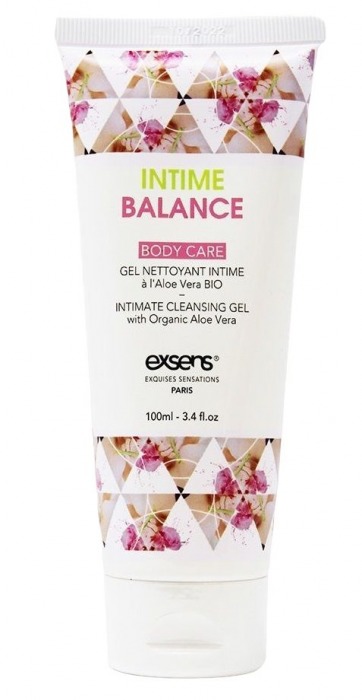 Интимный очищающий гель Intime Balance - 100 мл. - Exsens - купить с доставкой в Копейске