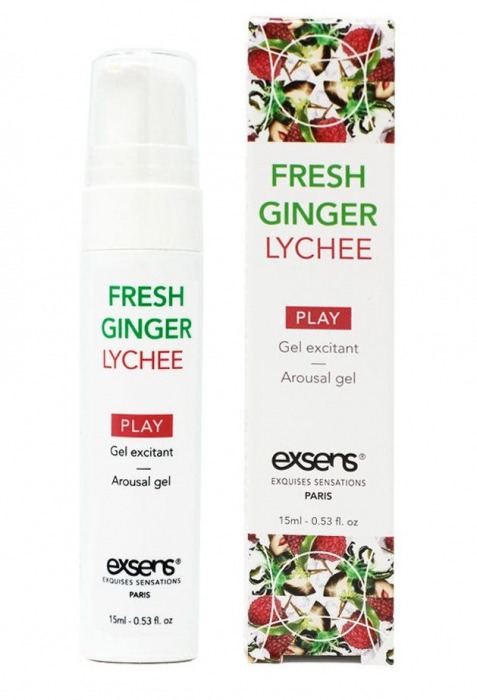 Возбуждающий гель Fresh Ginger Lychee Arousal Gel - 15 мл. - Exsens - купить с доставкой в Копейске