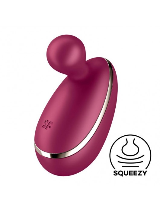 Малиновый мини-вибратор Spot On 1 - Satisfyer