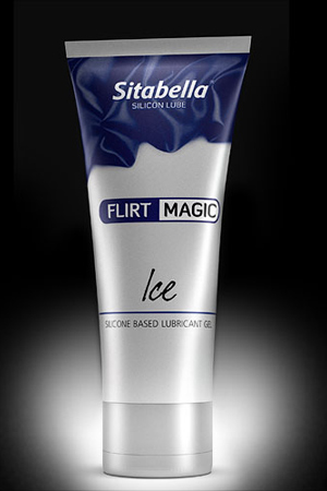 Силиконовая гель-смазка FLIRT MAGIC Ice с лёгким пролонгирующим эффектом - 75 мл. - Sitabella - купить с доставкой в Копейске