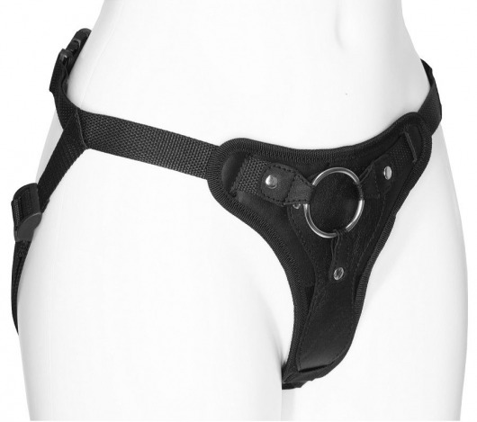 Женские трусики для фиксации насадки кольцом с внутренней насадкой - LOVETOY (А-Полимер) - купить с доставкой в Копейске