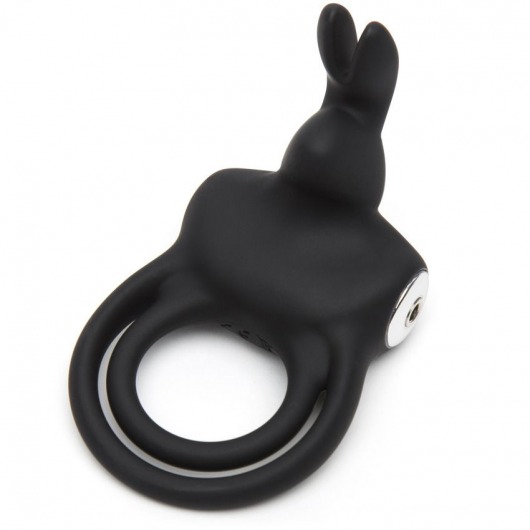 Черное эрекционное виброкольцо Happy Rabbit Cock Ring - Happy Rabbit - в Копейске купить с доставкой