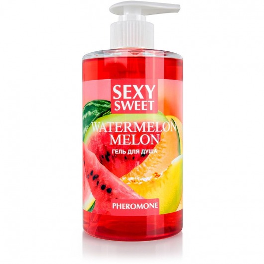 Гель для душа Sexy Sweet Watermelon Melon с ароматом арбуза, дыни и феромонами - 430 мл. -  - Магазин феромонов в Копейске