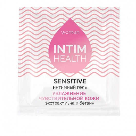 Саше интимного геля на водной основе Intim Health Sensitive - 3 гр. - Биоритм - купить с доставкой в Копейске
