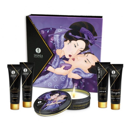 Подарочный набор Geishas secret из 5 предметов - Shunga - купить с доставкой в Копейске