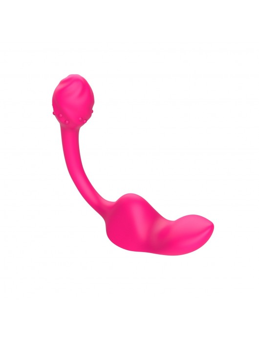 Розовый многофункциональный стимулятор для женщин - I-MOON