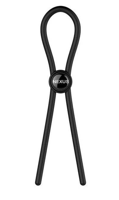 Черное эрекционное лассо Nexus Forge Single - Nexus Range - в Копейске купить с доставкой