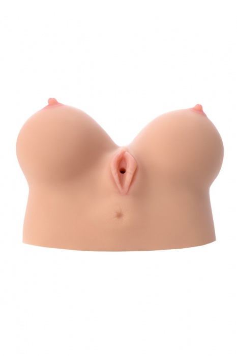 Полуторс Juliana Breast в виде груди с вибровагиной - KOKOS - в Копейске купить с доставкой