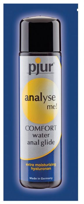 Анальный лубрикант pjur ANALYSE ME Comfort Water Anal Glide - 2 мл. - Pjur - купить с доставкой в Копейске
