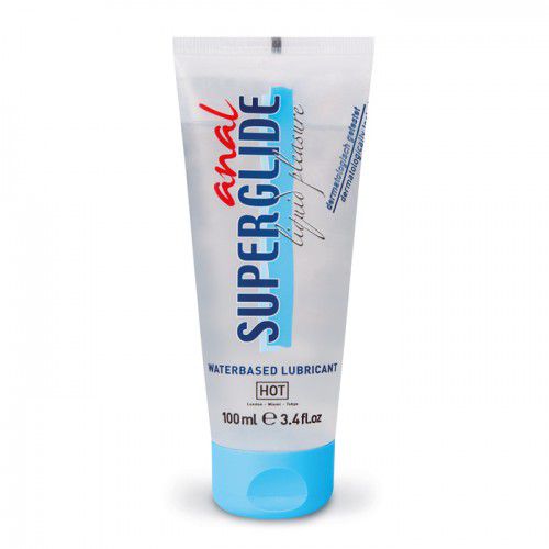 Анальная смазка на водной основе Superglide Anal - 100 мл. - HOT - купить с доставкой в Копейске