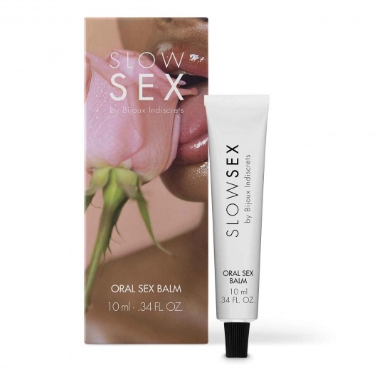 Бальзам для орального секса Slow Sex Oral Sex Balm - 10 мл. - Bijoux Indiscrets - купить с доставкой в Копейске