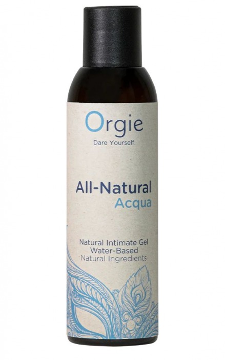 Интимный гель на водной основе Orgie All-Natural Acqua - 150 мл. - ORGIE - купить с доставкой в Копейске